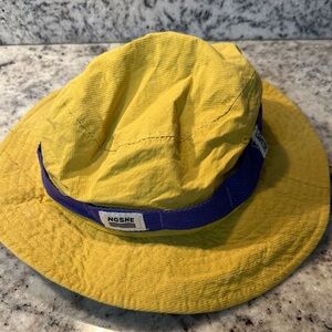 NGSHE Yellow and Purple Bucket Hat